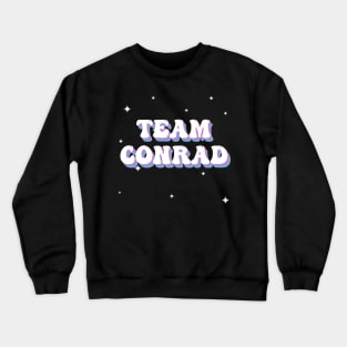 Team Conrad Retro Groovy Crewneck Sweatshirt